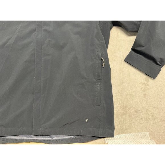 Royal Robbins Mens XL Full Zip Hooded Rain Jacket Windbreaker Navy $159 NWT READ - Picture 5 of 16